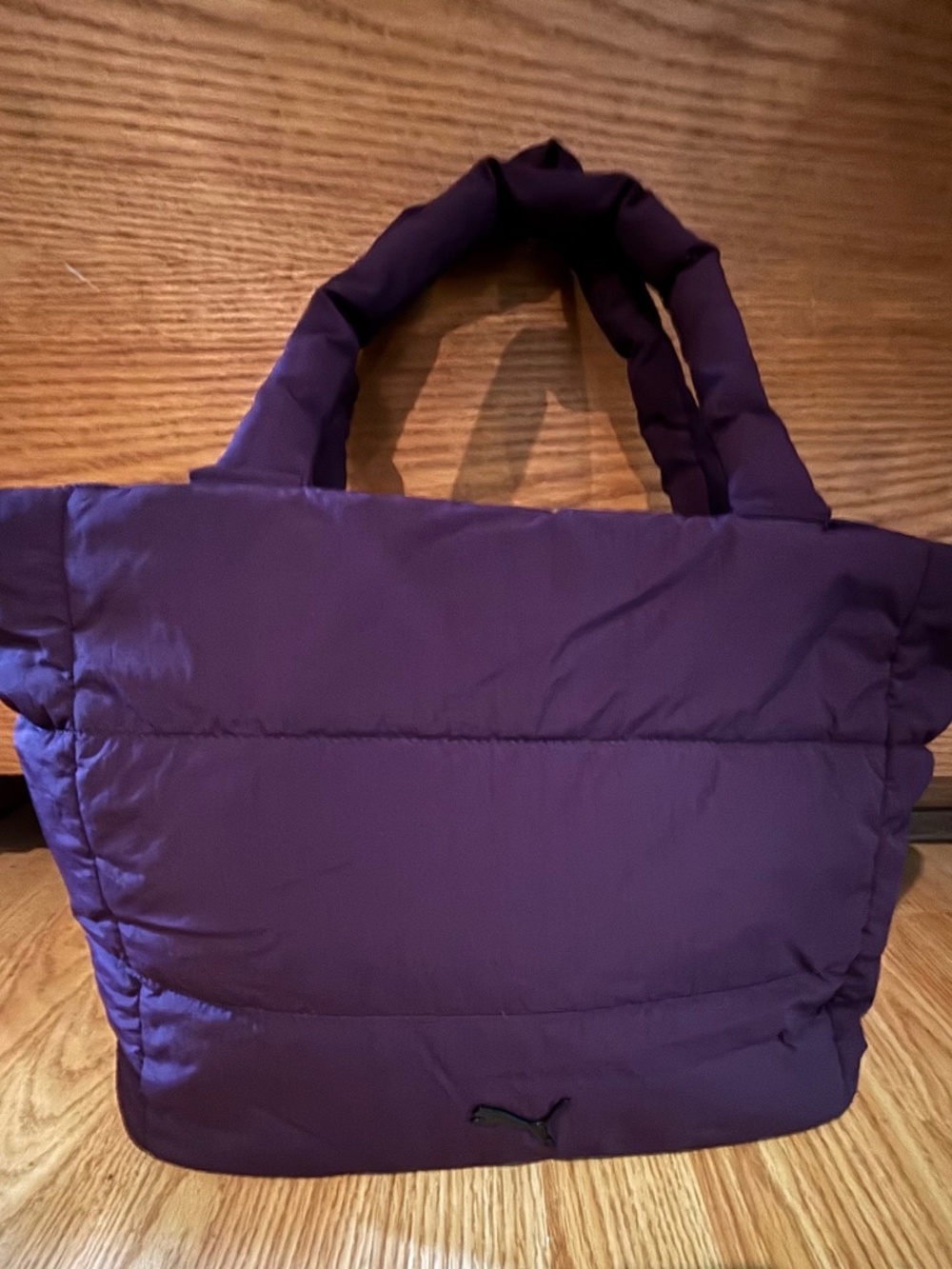 Puma puffer tote
